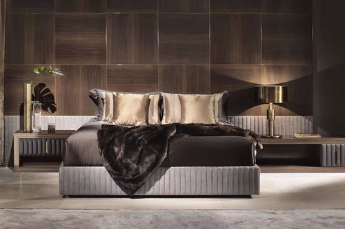 顏值擔當的30款床頭柜,豪宅臥室怎能少了它